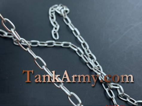 Stainless steel chain 4x6.5 mm (1 meter long) - Click Image to Close